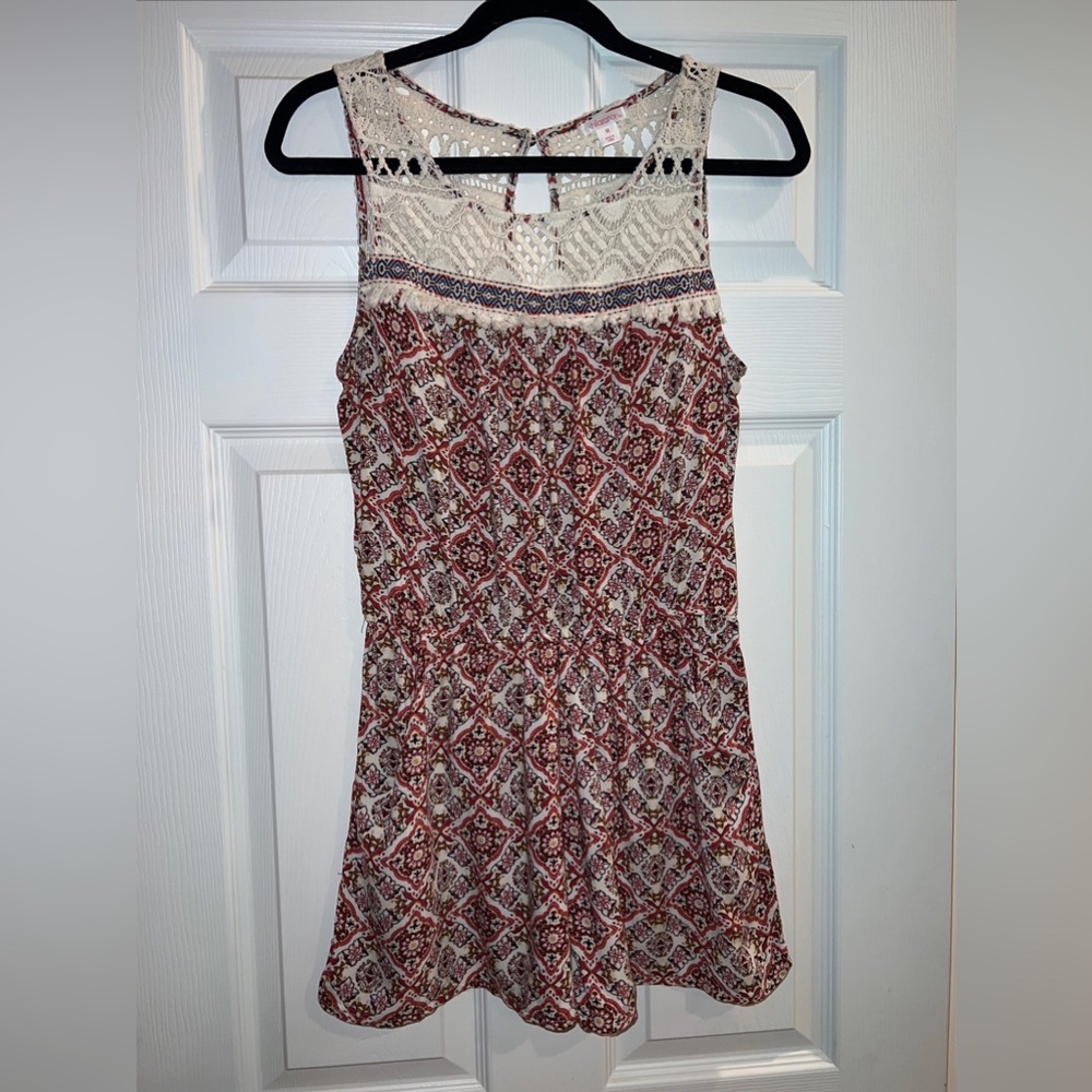 Xhileration Romper with pockets- Medium
